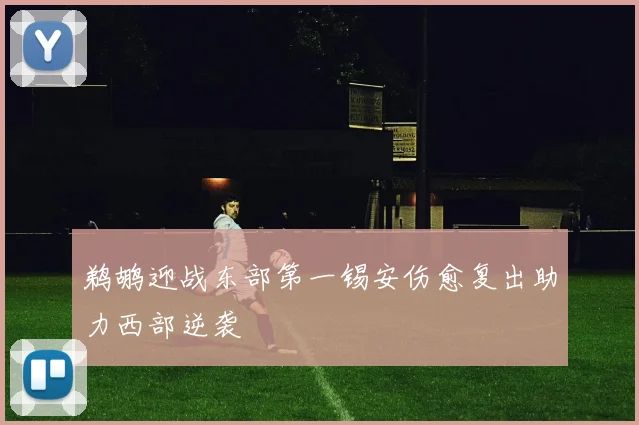 鹈鹕迎战东部第一锡安伤愈复出助力西部逆袭